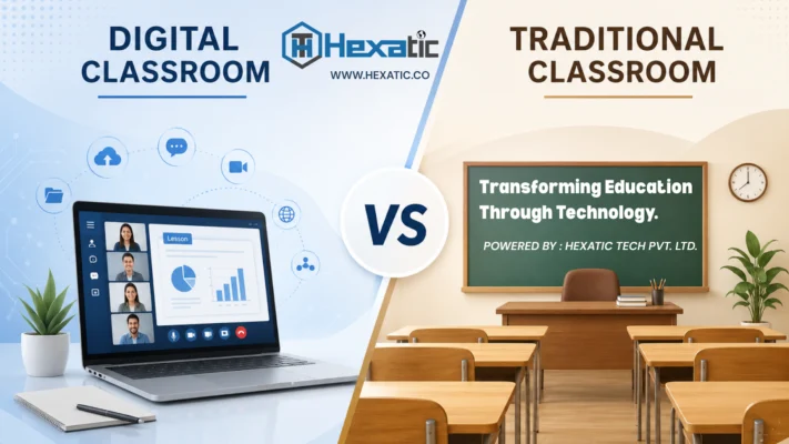 Digital classroom vs traditional classroom
