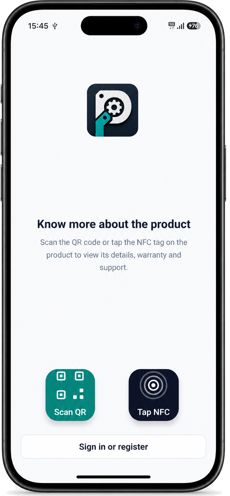 Productam Landing page